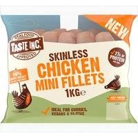 Taste Inc. Skinless Chicken Mini Fillets 1kg