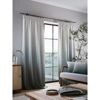 Clarke & Clarke Oslo Olive Pencil Pleat Curtains