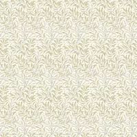 William Morris Design Willow Boughs Linen Wallpaper Paste The Wall Non-woven