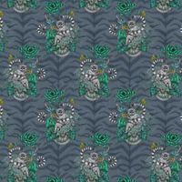 Emma J Shipley Wallpaper Lemur W0103/03