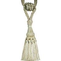 Small Tassel Cream Tieback Cream