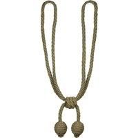 Jute Ball Natural Tieback Natural