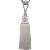 Monroe Linen Glass Tieback Cream
