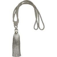 Carina Silver Curtain Tieback