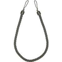 Orion Grey Rope Curtain Tieback