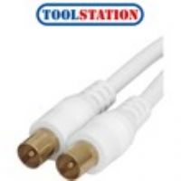 PROception Digital Fly Lead 2m Coax to Coax Gold Contacts