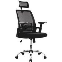 Nautilus Designs Alpha High Back Operator Chair Black (176PK)