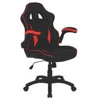 Nautilus Designs Predator High Back Executive Gaming Chair Black/Red (104PK)