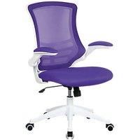 Nautilus Designs Luna Medium Back Task/Operator Chair Purple (937PK)