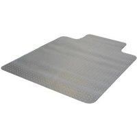 Nautilus Designs CP2C Rectangular Office Chair Mat Translucent 1200 x 900mm (624VX)
