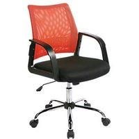 Nautilus Designs Calypso Medium Back Task/Operator Chair Orange (112PK)