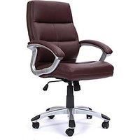Eliza Tinsley Medium Back Executive Chair, Burgundy
