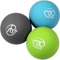 Fitness Mad Massage Ball, Ideal for Trigger Point Therapy, Deep Tissue & Myofascial Release, Relaxes Tight Muscles & Stress, 3 Hardness Levels