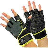 Fitness Mad Unisex/'s Core & Weight Training M Fitness Gloves, Green/Black, Medium