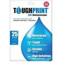Toughprint A4 waterproof paper for laser printers