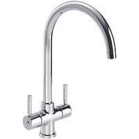 Streame by Abode Contemprorary 2-Way Deck-Mounted Water Filter Tap Chrome (314JM)