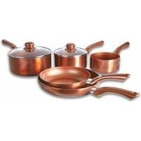 Cermalon 5-Piece Ceramic Set, Aluminium, Copper, 46 x 29 x 13 cm