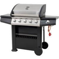 Lifestyle Appliances Dominica 5 Burner Gas BBQ with Side Burner