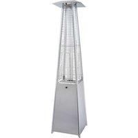 Outdoor Living Lifestyle Tahiti Steel Flame Heater with Wheels and Cylinder Base
