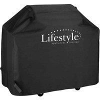 Lifestyle Appliances Lifestyle Premium 3/4 Burner Hooded Bbq Cover - Black
