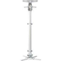 White Ceiling Universal mount w.pole, OCM815W