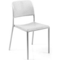 Nardi Bistrot Stacking Garden Dining Chair - White (Pack of 2)