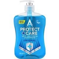Astonish Protect + Care Antibacterial Handwash 650ml 99.9% Bacteria Removal