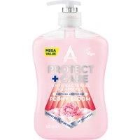 Astonish Protect and Care Kind to Skin Moisturising Anti-Bacterial Hand Wash Soap, Peony Bloom, 600ml