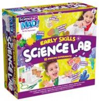 Science Mad SM65 Early Skills Science Lab – An Ideal Introduction to Early Science With 10 Simple Fun Experiments for Young Children - Includes Apparatus & Materials, 4+ Years