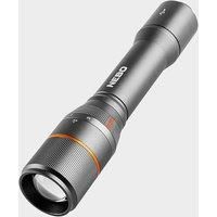 NEBO Davinci 2000 Lumens | Black LED Rechargeable Flashlight | 18650 Battery with Power Bank, NEB-FLT-0020-G, Grey