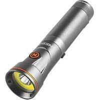 NEBO Franklin Pivot 300 Lumens Flashlight | Black LED Rechargeable Work Light & Spot Light |7 Lighting Modes with Magnetic Base