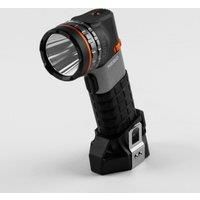 NEBO Luxtreme SL50 | Rechargeable Spotlight with Durable Anodized Aircraft-Grade Aluminum Housing | USB Charging Cable and Batteries Included, 1/2 Mile Beam, Black and Silver (NEB-SPT-1003-G)