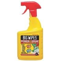 Arctic Hayes BGW2448 Big Wipes Anti-Bacterial Power Spray 1 Litre, Black