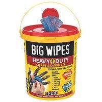 Big Wipes 2427 4 x 4-inch Heavy Duty Cleaning Wipes (Pack of 240)