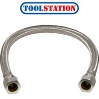 Flexible Connector 15 x 15mm 10mm Bore x 500mm