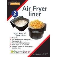 Air Fryer Liner. Up to 5L. Non Stick & Reusable. Pack of 2