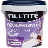 Filltite Fill & Finish High Performance Rapid Drying Ultra-Light Filler 1L