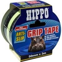 Hippo Anti-slip Grip Tape 50mm X 3m Black Luminous