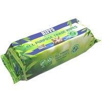 Hippo All Purpose Bamboo Trade Wipes 100% Biodegradable Wipes Tub 80