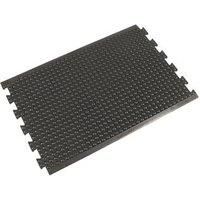COBA Europe Bubblemat Anti-Fatigue Floor Middle Mat Black 0.9 x 0.6m (710FV)