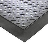 COBA Europe Comfort-Lok Anti-Fatigue Floor Mat Black 0.8 x 0.7m (617FV)