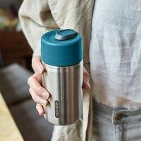 BLACK + BLUM Coffee Cup, Stainless Steel, Ocean, 340ml