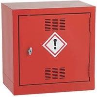 Barton 1-Shelf Pesticide Cabinet Red 457mm x 305mm x 457mm (869VV)