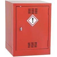 1-Shelf Pesticide Cabinet Red 457mm x 457mm x 609mm (572VV)