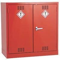 1-Shelf Pesticide Cabinet Red 915mm x 457mm x 915mm (727VV)