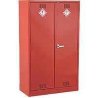 Barton 2-Shelf Pesticide Cabinet Red 915mm x 457mm x 1524mm (361VV)