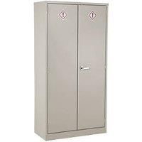 Barton 3-Shelf COSHH Cabinet Grey 915mm x 457mm x 1829mm (979VV)
