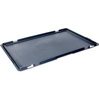 Barton Euro Container Hinged Lid 600 x 400 x 21mm (10 Pack)