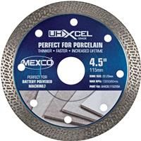 Mexco Porcelain & Ceramic Tile Cutting Blade 115mm Steel