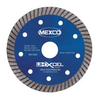 MEXCO UHXCEL 115mm 4"  1/2" Diamond Blade for Ultra Hard Materials Porcelain